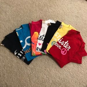 Hollister T-shirt bundle